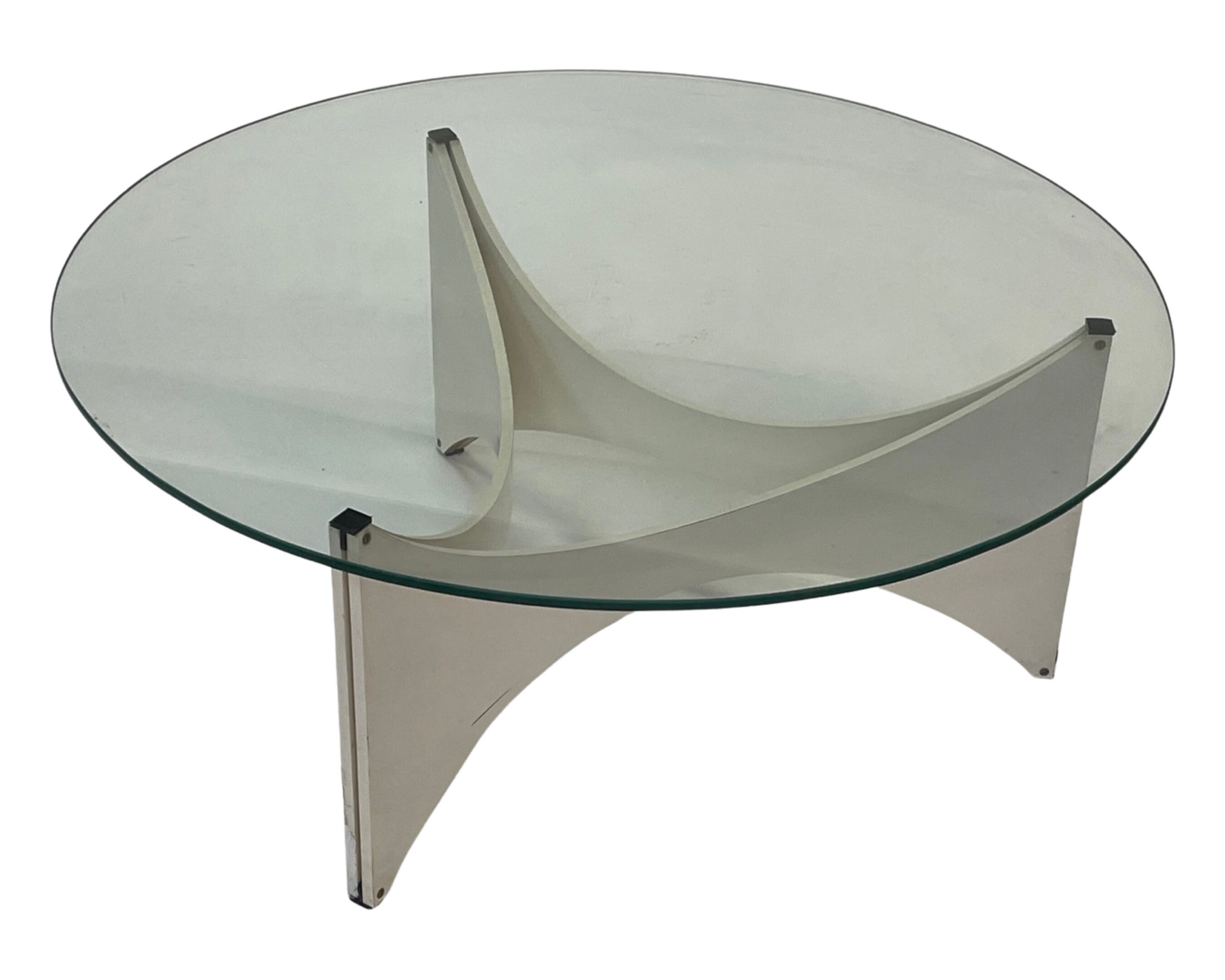 Vintage coffee table werner blaser 't spectrum design Dutch