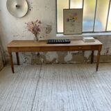 Oak table console