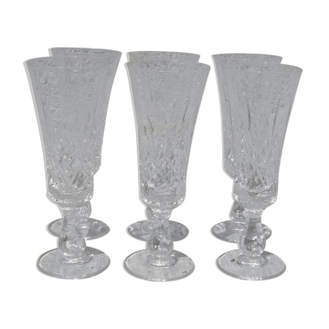 Flûtes à champagne en cristal