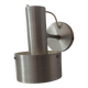 Vintage adjustable wall light, brushed aluminum, France 1970