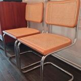 Cesca b32 Chair, Light Beech - Marcel Breuer - Stamped (12 available)