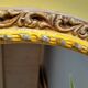 Antique stucco mirror