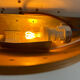 Pair of vintage wall lamps in wood France 1980