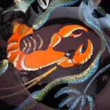 Salad bowl signed G. Fourmaintraux