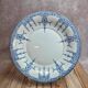 Old flat plate Gien 1860-1871 – blue earthenware decoration – 19th century