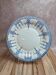 Ancienne assiette plate Gien 1860-1871 – faïence décor bleu – Xixe siècle