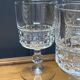 Set of 6 Luminarc Quadrille white wine glasses