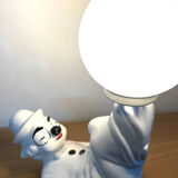 Clown lamp - ceramic - vintage - 70s
