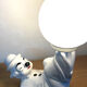 Clown lamp - ceramic - vintage - 70s