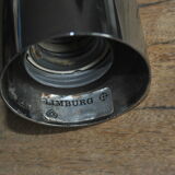 Limburg glass and chrome hanging lamp