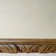 Miroir Art déco en bois doré 74x61