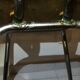 Lot de 4 chaises formica rouge