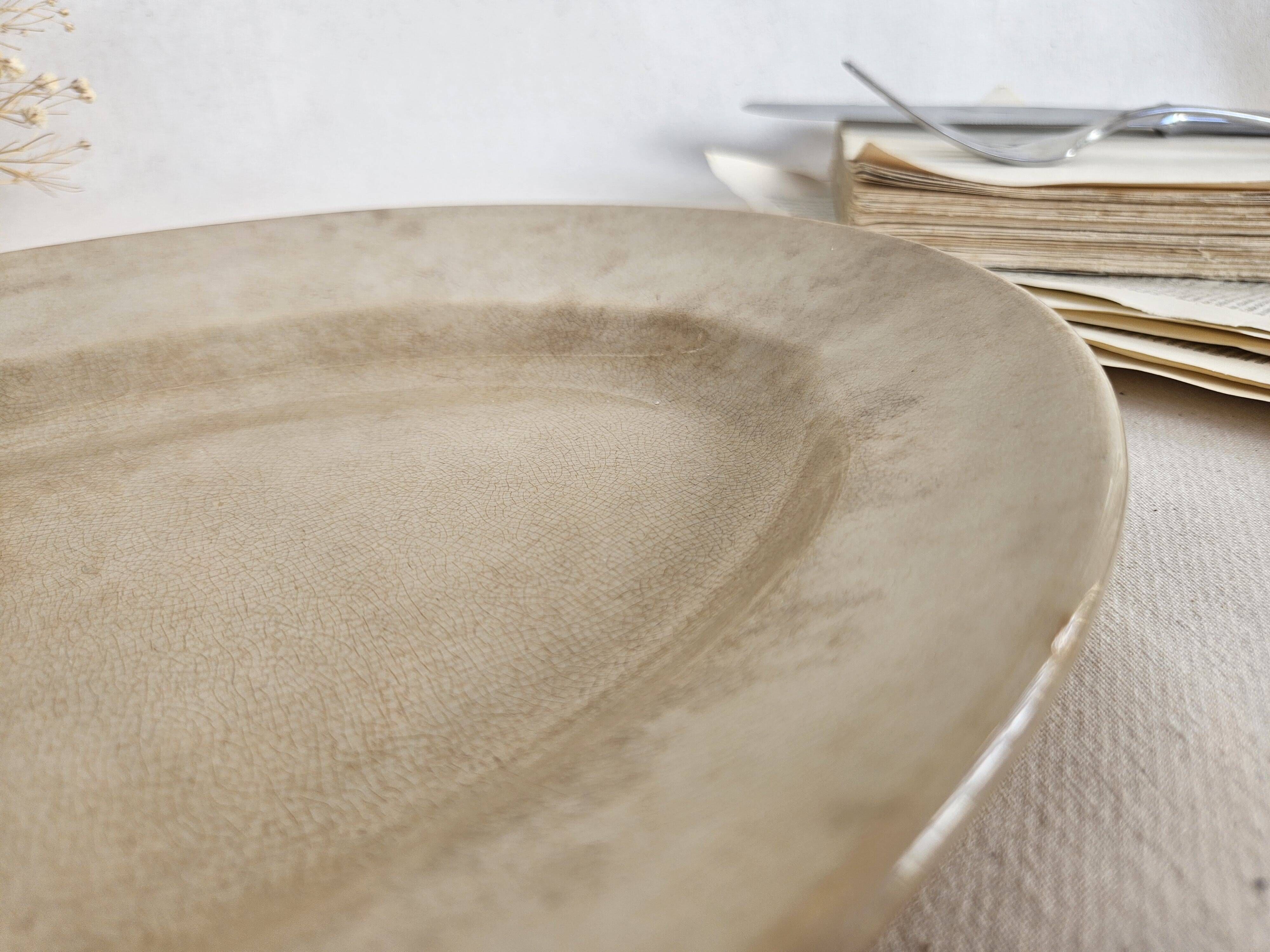 Old oval dish Pexonne FF – Ironstone