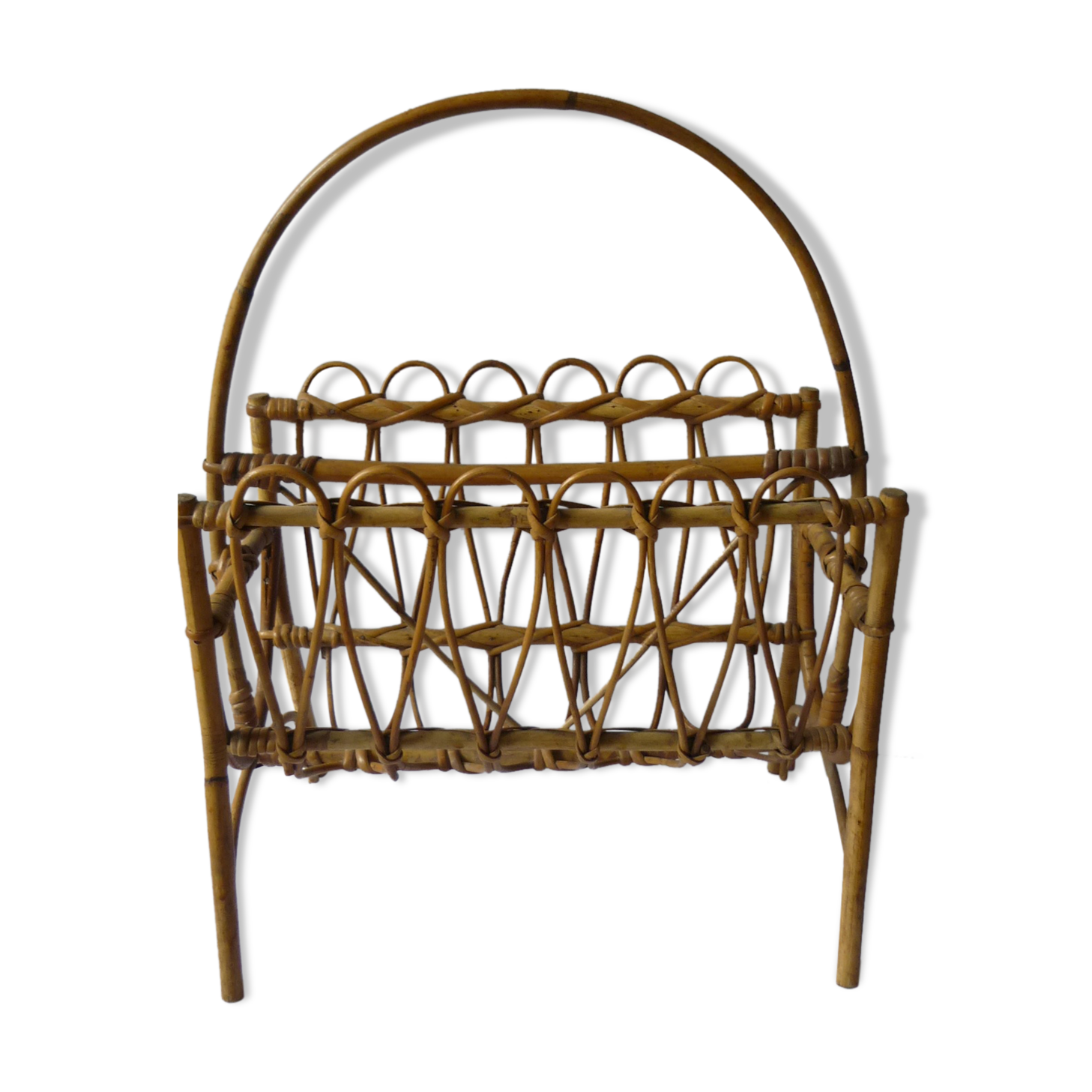 Vintage magazine rack