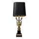 Very large Empire lamp / Egyptian Revival in gilded bronze with an eagle.