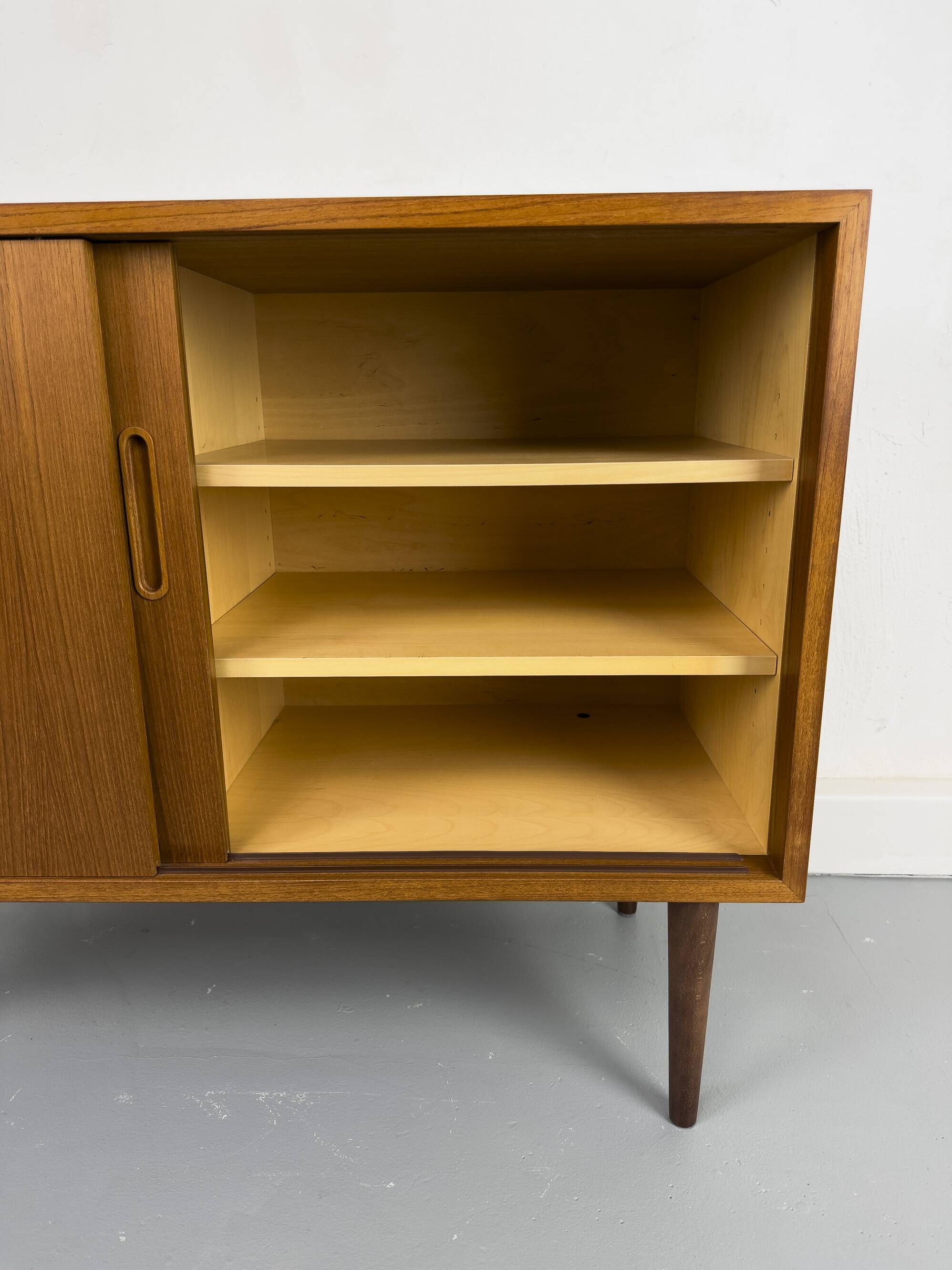 Danish teak sideboard, designed by Carlo Jensen for Hundevad & Co., 1960s