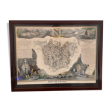 Genuine old map 1854