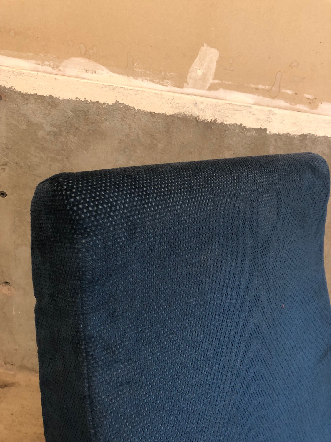 Vintage Italian Blue Armchair circa 1950