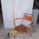 reading floor lamp in golden brass vintage design ep 1970