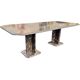 Exceptional marble table – Italian design, 1970s