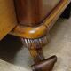 Secrétaire / scriban époque Bieidermeier en acajou flammé – XIXe siècle