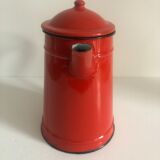 Red coffee maker