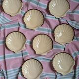 8 Emile Henry ceramic shell bowls