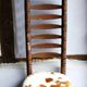 High chair, safari armchair, vintage Nordic design, 70s