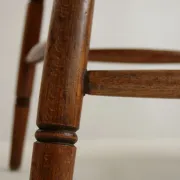 Set of 4 19th-century British military Windsor chairs – WD stamped