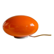 UFO lamp globe in vintage orange mushroom glass