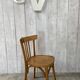 Set of 4 mismatched bistro chairs