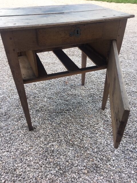 Table ancienne meuble de métier rare ferme originale appoint antic