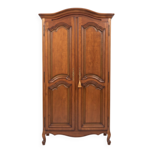 Armoire style Louis XV - merisier