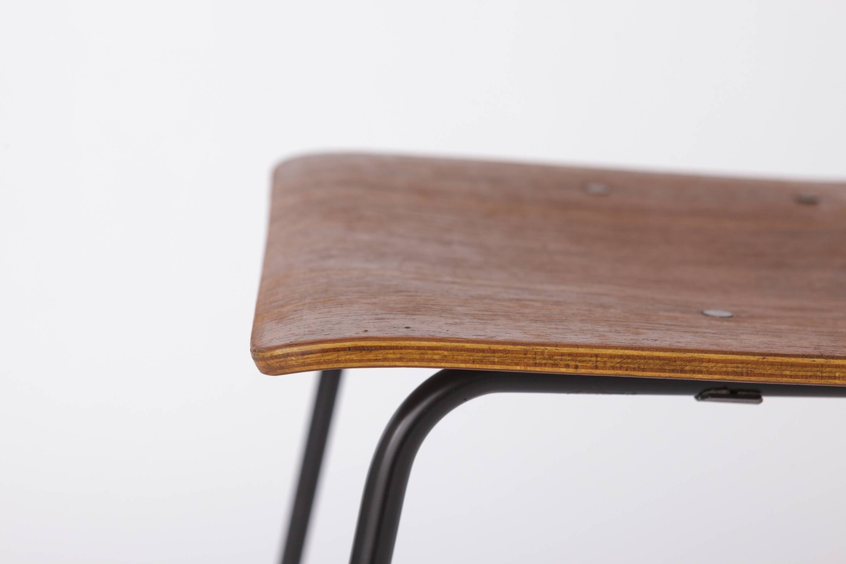 Set of 6 Plywood Vintage Chairs 1960s - German Design