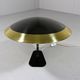 Brass & glass rare desk lamp 1950’s