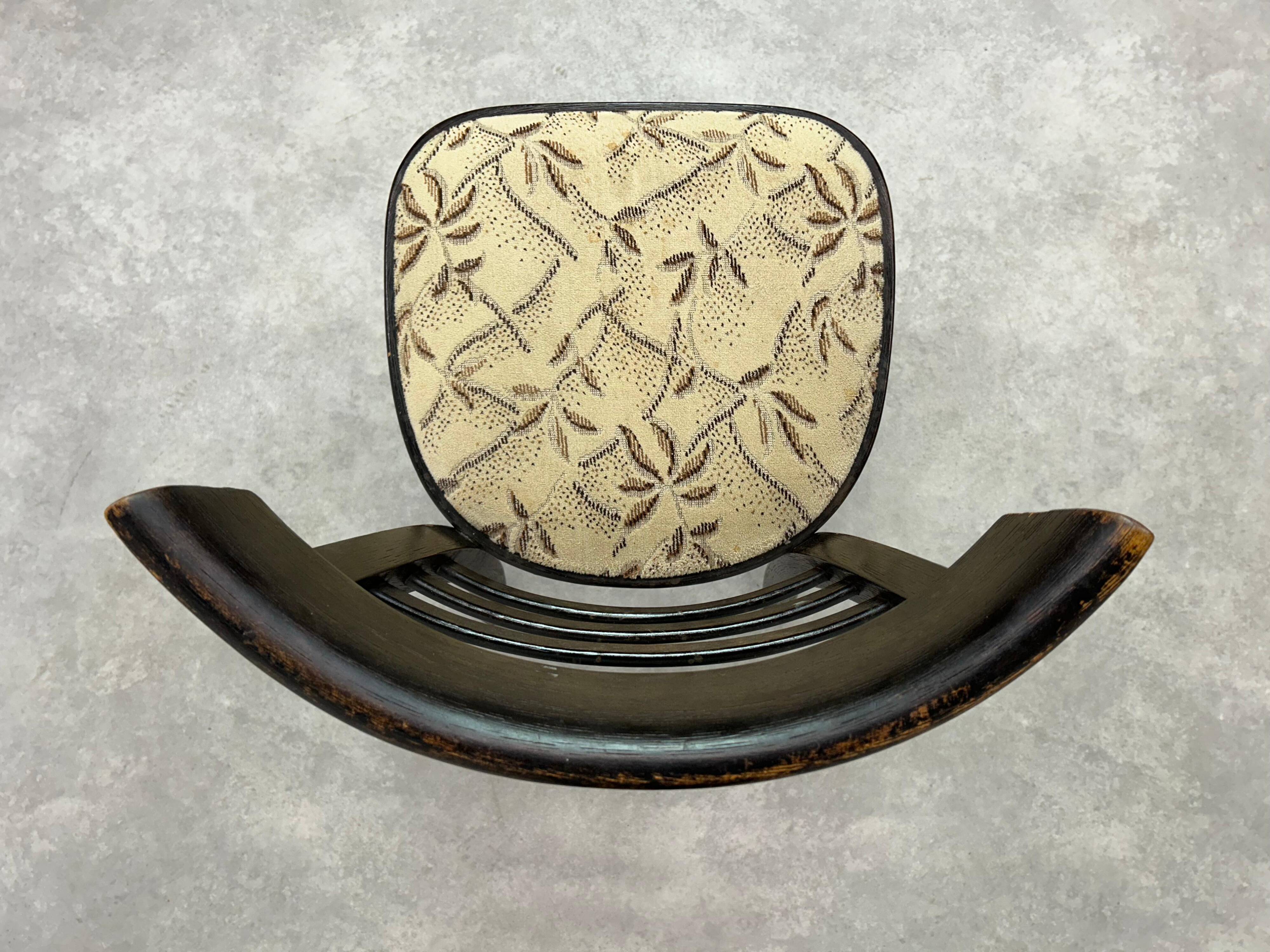 Art Deco dining chair by J. Halabala for Ton Bystřice pod Hostýnem
