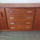 Vintage Danish teak enfilade from the 1960s.