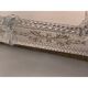 Venetian Transparent Hand-Carved Glass Wall Mirror