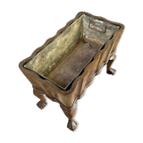 Planter in walnut, england circa 1880