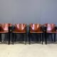 Fauteuils postmodernes par Arnold Merckx pour Arco - ensemble de 4 - années 1980