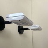 Pair of Aton Gismondi wall lights, for Artemide Italy 1982