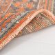Vintage Coral Red Classic Vintage Runner Rug, 75x357Cm