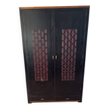 Exotic solid wood wardrobe