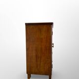 Buffet/crédence Art déco italien en noyer, années 1940