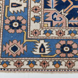 6x9 oushak vintage rug, 186x267cm