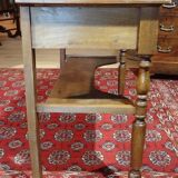 Bureau d'appoint avec un tiroir et étagère en hêtre 90 x 45 cm