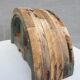 Half-moon arch transom in solid wood