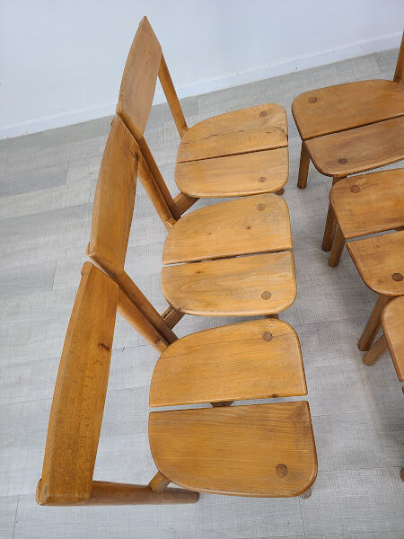 6 chairs coffee vintage 60s