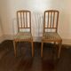 Pair of art deco chairs