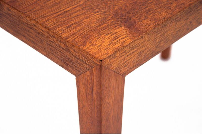 Teak coffee table, Haslev Møbelfabrik, Denmark, 1960s